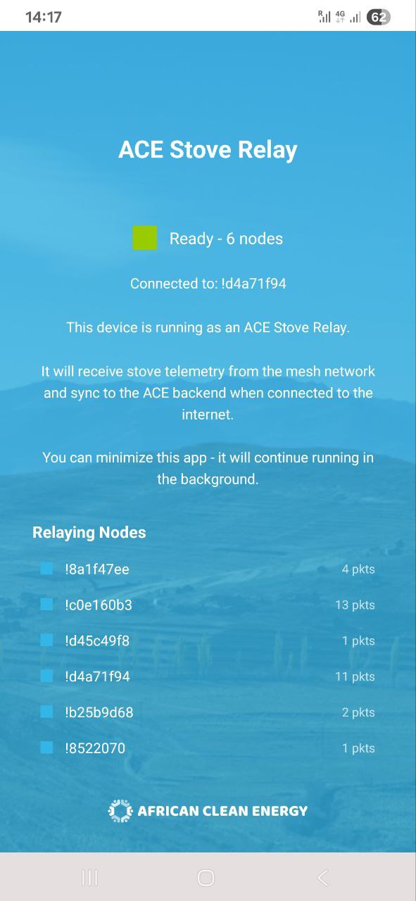 ACE Connect mobile app